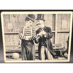 1940 Cinema Cavalcade Charlie Chaplin Cigarette Card The Champion 1915 Charles